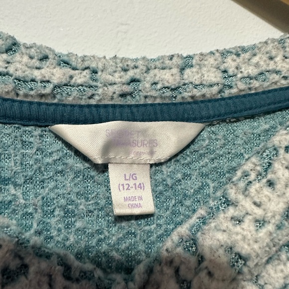 Secret Treasures girls Fleece sweatshirts size L/G 12/14 - Picture 8 of 12